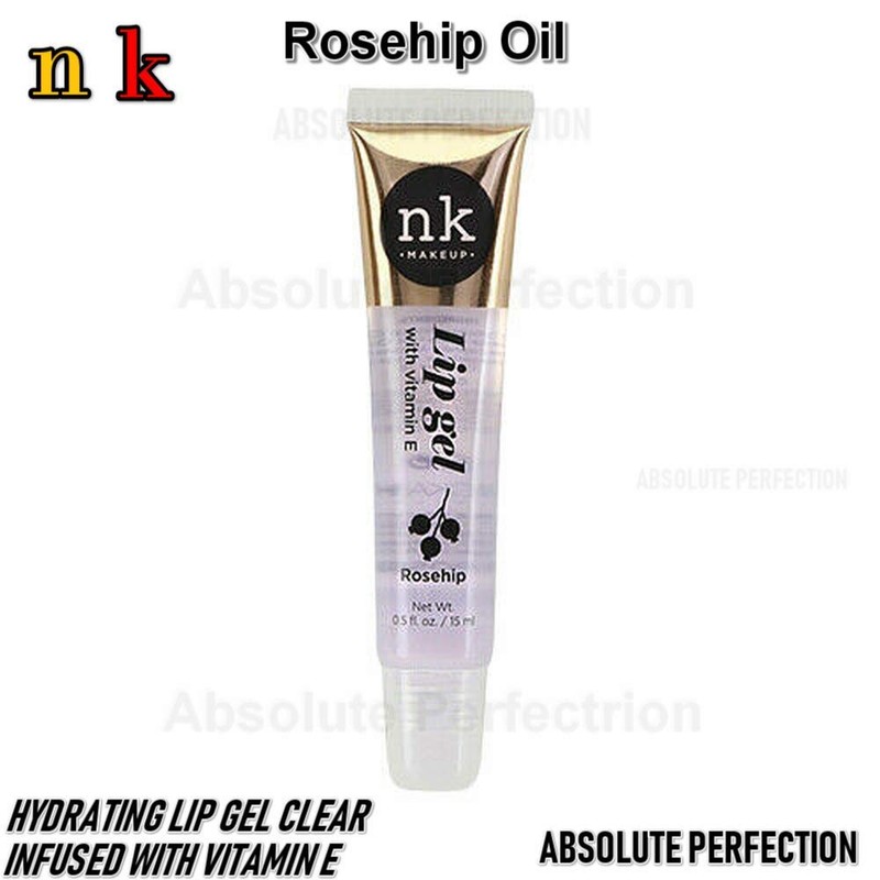 NICKA K Lip Gel Clear with Vitamin E (Argan Oil)