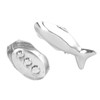 Fish Shaped Grilling Pan Uniform Heating Aluminum Alloy Fish Serving
