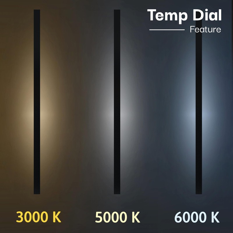 LEEKI - Modern Outdoor Light Fixture - Linear Sconce -