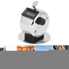 Metal Hand Counter 4 Digit Counter Manual Mechanical Counter Clicker