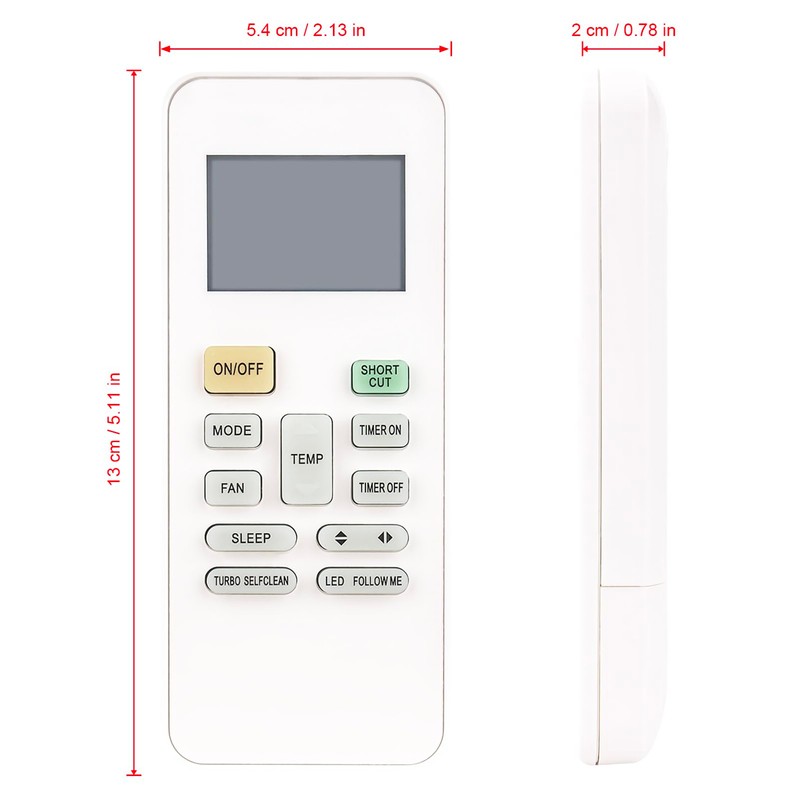 VINABTY RG52A2 BGEF Replacement Remote Control Compatible with Direct Compatible