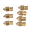 35 Pcs Set 3D Printer Nozzle Cleaning Kit MK8 Brass