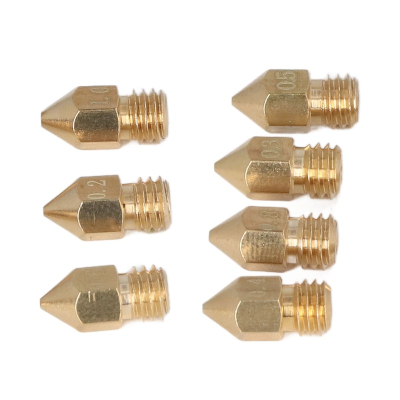 35 Pcs Set 3D Printer Nozzle Cleaning Kit MK8 Brass