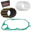 BIGLKNM Clutch Kit Friction Plates & Gasket Compatible for Yamaha