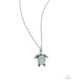 Paparazzi Turtle Tourist - Green - Turtle - Green Pearl - Gorgeous!