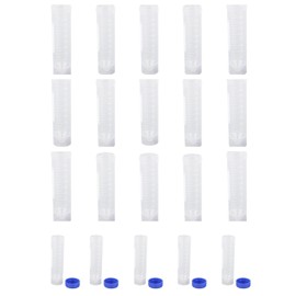 50ml Centrifuge Tubes with Screw Cap, Skirted Conical Bottom, Test Tubes 50 Pcs.