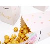 INHEMING Pack of 12 Unicorn Popcorn Boxes, Cardboard Candy Snack