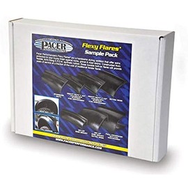 Pacer Performance 52-199 Flexy Flares Black Sample Flare Pack Rubber Fender Extension