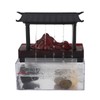 Tabletop Water Fountain USB LED Recurring Stream Plastic Indoor Fountain