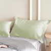 Silk Pillow Cases 2 Pack, Cream Silk Pillowcase For Hair