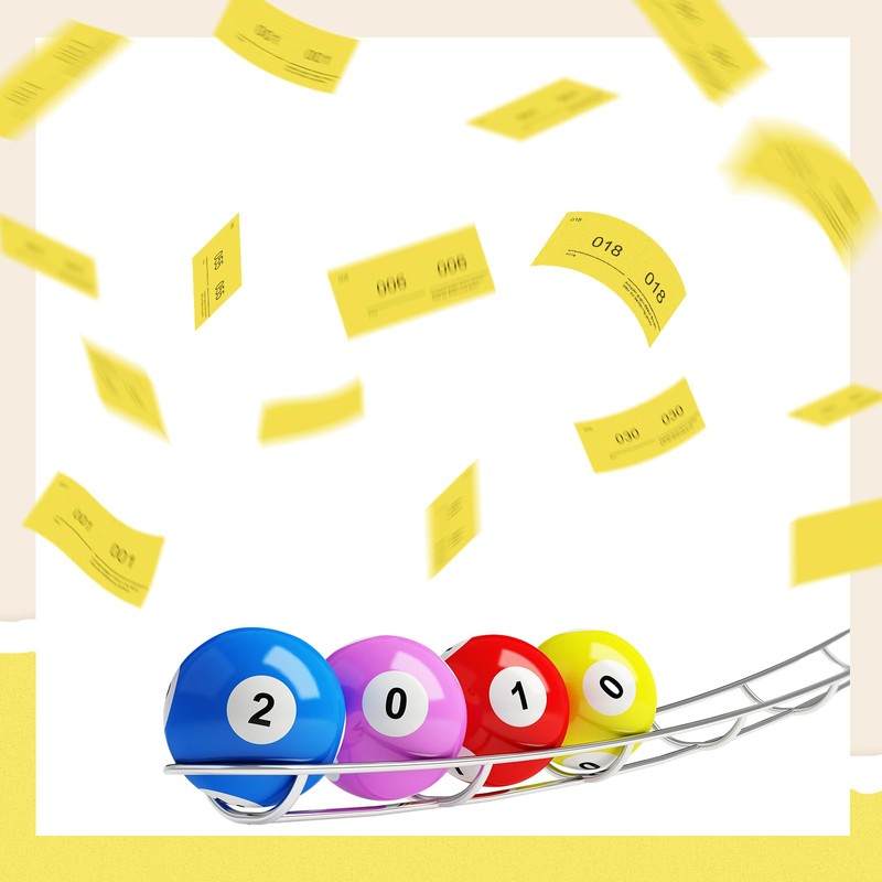 Nezyo Double Number Blocks 1-100 raffle lots with numbers, number