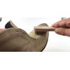 Hebold Shoemaking Brass Brush for Sensitive Suede Leather, Nubuck Leather