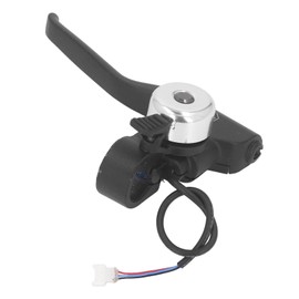 Palanca de Freno Izquierda con Campana, Palanca de Freno de Motocicleta Control Preciso, Excelente Material de Metal y Nailon, Fácil Instalación, para Scooters Eléctricos Gotrax,