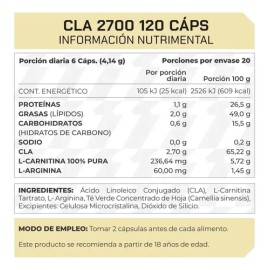 Cla 2700 (120 Caps) Prowinner Sin Sabor                                                                                                               