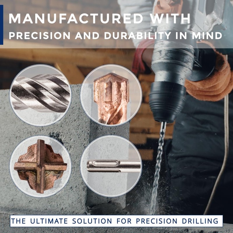 14mm x 260mm Long SDS Plus High Performance Hammer Drill