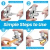 Zuxbolf 4 Pieces Piercing Valve Sets BPV-31 Refrigerator Tap Valve