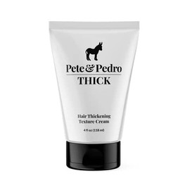 Pete & Pedro THICK - Light-Holding, Thickening & Texture Styling Hair Cream | For Fine, Thin, & Thinning Hair, Men & Women | Adds Thickness, Body, Volume, and Fullness | As Seen on Shark Tank, 4 oz.