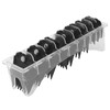 10pcs Hair Clipper Guide Comb Universal Clear Number Guide Comb