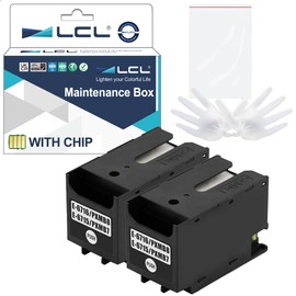 LCL T6715 T6716 Ink Maintenance Box Replacement for Workforce Pro WF-4730 WF-4740 WF-4720 WF-4734 WF-4830 WF-4820 WF-3820 EC-4030 WF-4833 Printers (2-Pack)