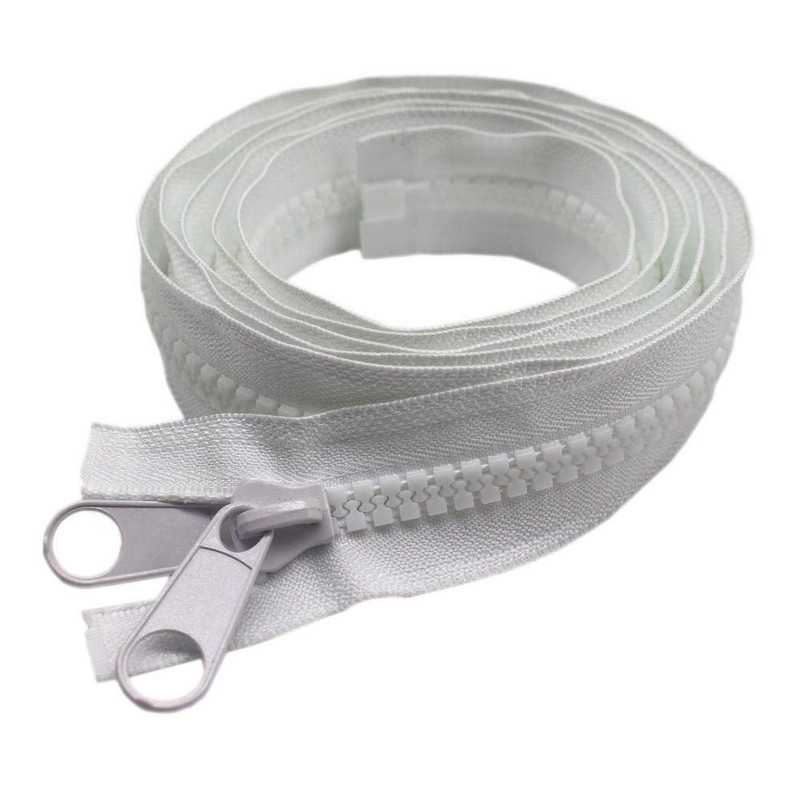 ByaHoGa Pack of 2 152 cm #10 Large Zip Plastic