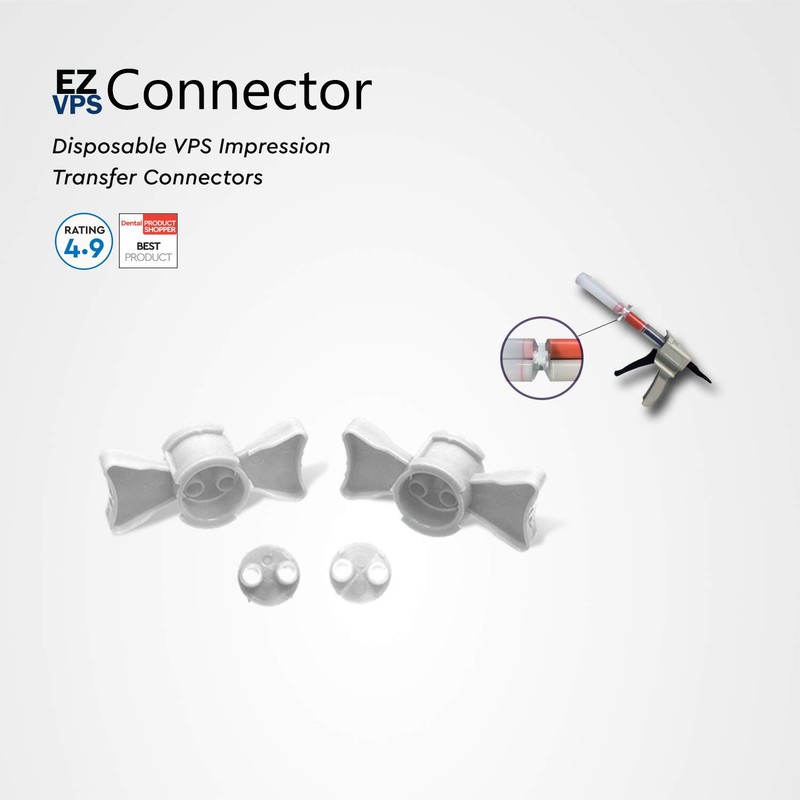 EZ VPS Connector 1:1 Ratio Impression Material Transfer Connector (15