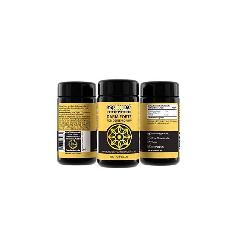 Darm Forte - 60 Capsules - Tasnim - Lactobacillus &