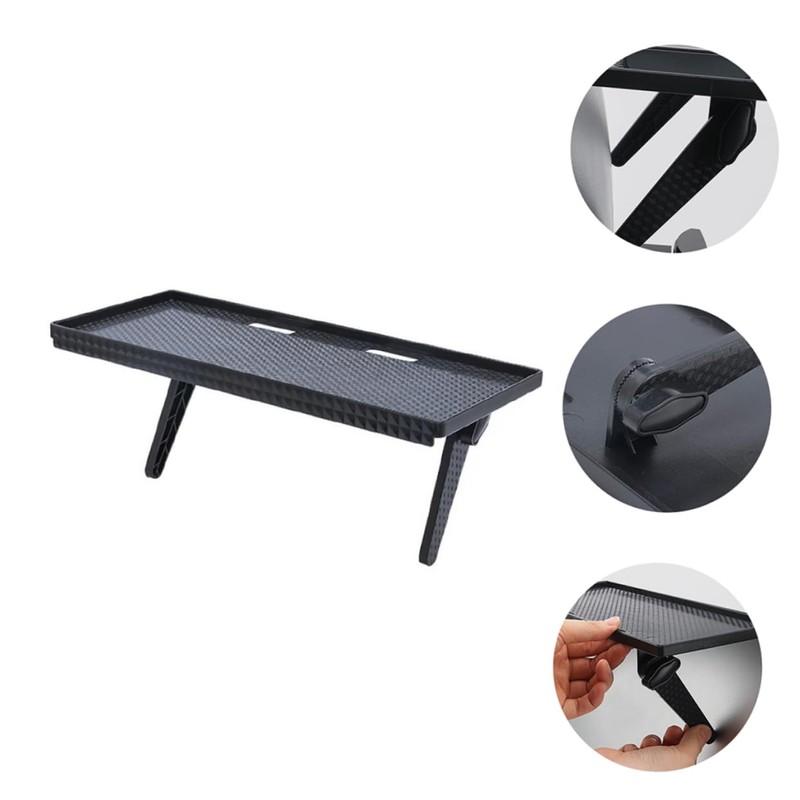 KONTONTY Holder Monitor Mount Wall Mounted Storage Bracket for Router