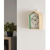 BRUNO BCW042-BK Clock Wall Hanging Table Clock, Stylish, Continuous Second