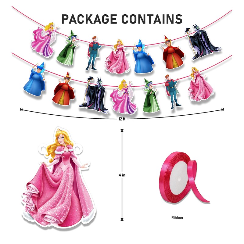 Seyal® Sleeping Bauty Garland Decorations