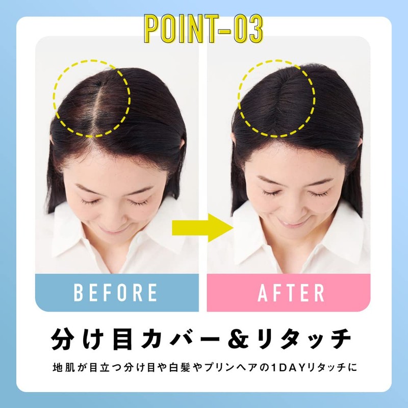 Aleva Hair Foundation, Thin Hair, Hide Gray Hair, Retouch, Unisex,