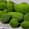 Best Starloop 40 Pieces Artificial Moss Rocks Decorative Faux Green