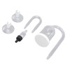 Aquarium Bubble Diffuser Prevent Clogging Transparent Glass Fish Tank Air