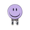 Magnetic Golf Ball Marker with Hat Clip Happy Smiley Face