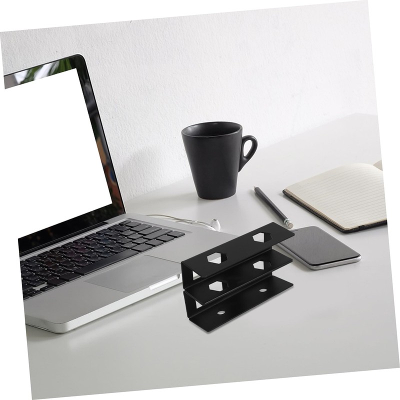 Gadpiparty 1 Set Under Desk Laptop Stand Metal Bracket for