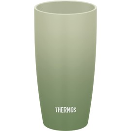 Thermos JDM-421 OG Vacuum Insulated Tumbler, 14.2 fl oz (420 ml), Olive Green