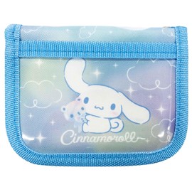 Iplaning Sanrio Characters Wallet, Children, Kids, Cinnamoroll, W 4.7 x H 3.7 x D 0.6 inches (120 x 95 x 15 mm), K2932D