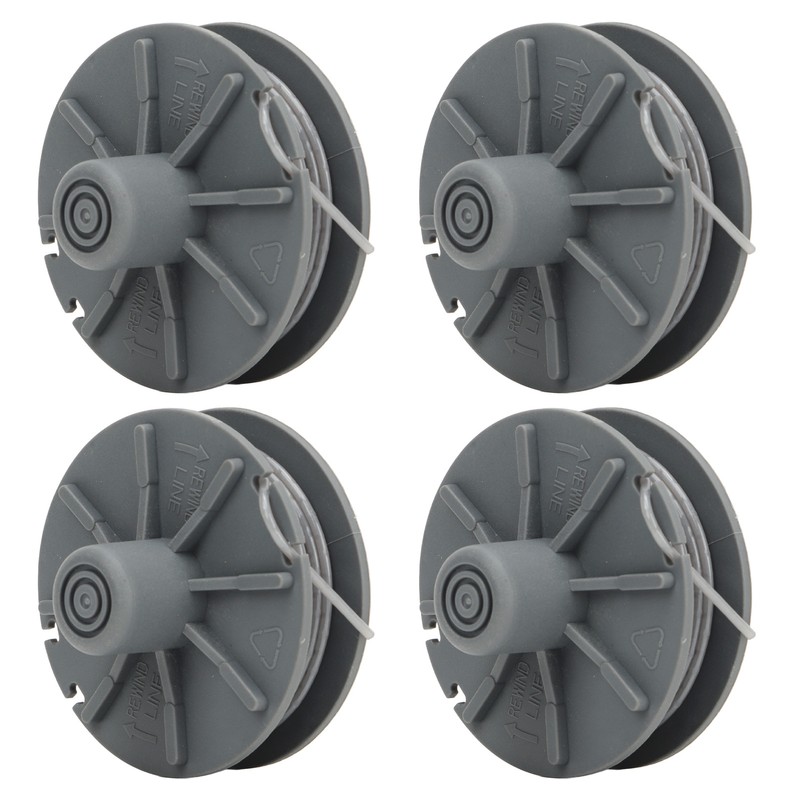 4pcs Replacement Trimmer Line Spool Grass Trimmer Spool Efficient String