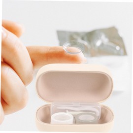 Baluue 1set Cute Portable Case Kit with Tools Holder for Travel Includes Applicator Tool and Remover for Daily Use