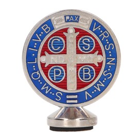 St Benedict Medals Exquisite Colorful Benedict Metal Decoration for Confirmation Ceremony Family Gathering