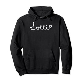 Lolli Gifts For Women Grandma Heart Mother's Day Lolli Pullover Hoodie