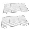 P&P CHEF Cooling Baking Rack Pack of 2, Stainless Steel