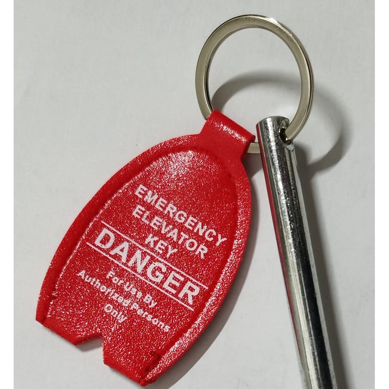 YnFag Emergency Key Solid Steel Elevator Door Key for door