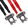 DLronwey Battery Terminal Connectors,Military Spec Positive Negative Heavy Duty Battery