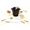 NORPRO Cast Iron Fondue, 1 EA