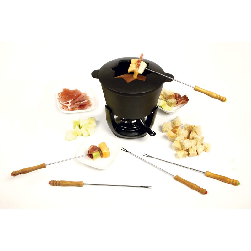 NORPRO Cast Iron Fondue, 1 EA