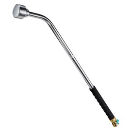 30 Inch Soft Rain Metal Watering Wand Featuring Gentle Spray 600003 with Comfort Grip and Shut off Valve by New England Garden Tools for Cleaning, Watering Plants & Yards, Washing Cars & Pets