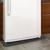 37.4x8.5in Refrigerator Spill Mat, Silicone Under Refrigerator Floor Protector Tray