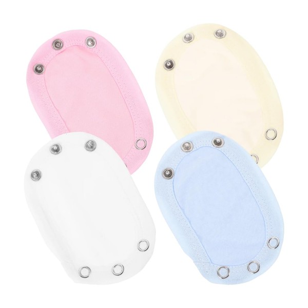 WUSJCOF Pack of 4 Baby Body Extensions, Press Stud Baby,