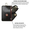 JNNJ Car Key Fob Protector Pouch, Fireproof Waterproof Anti Theft