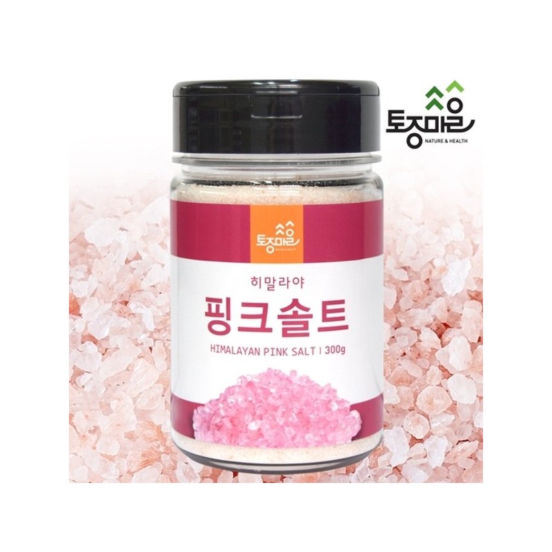 Tojong Maeul [토종마을]히말라야 핑크솔트 300g [Native Village] Himalayan Pink Salt